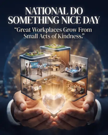 national do something nice day messages for coworkers