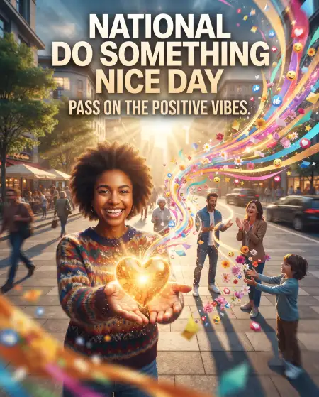 national do something nice day positive vibes