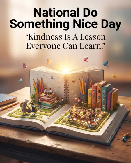 national do something nice day spread kindness - National Do Something Nice Day 2026