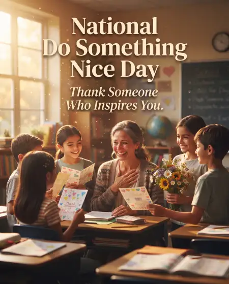 national do something nice day wishes for teachers - National Do Something Nice Day 2026