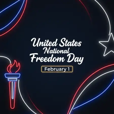 National Freedom Day Awareness Program - Free United States National Freedom Day Download