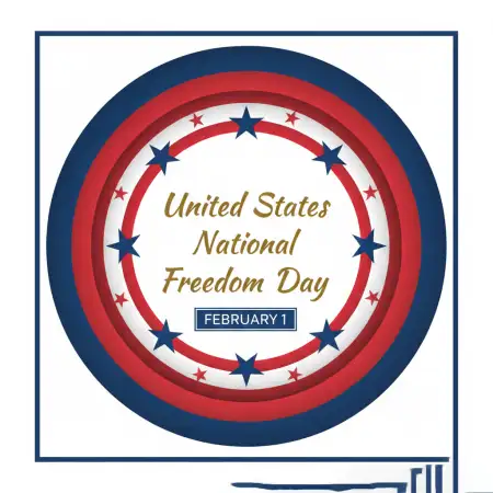 National Freedom Day Educational Poster - Free United States National Freedom Day Download