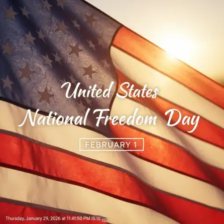 National Freedom Day Inspirational Quotes - Free United States National Freedom Day Download