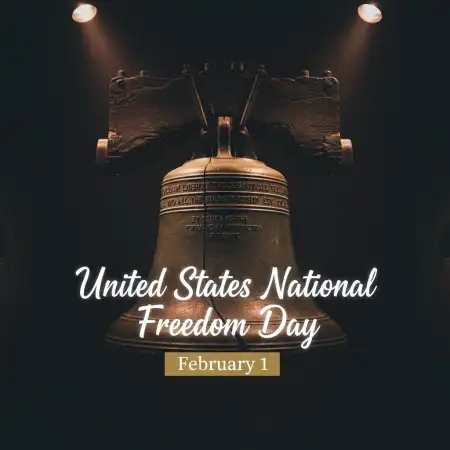 National Freedom Day Liberty Bell Theme - Free United States National Freedom Day Download