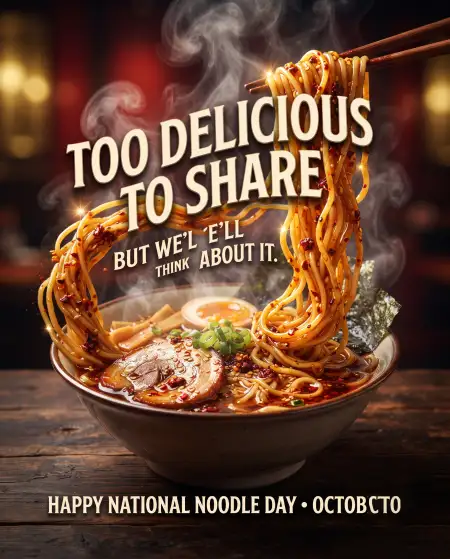 national noodle day celebration wishes 2026 - National Coaches Day Celebration 2026