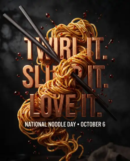 national noodle day quotes 2026