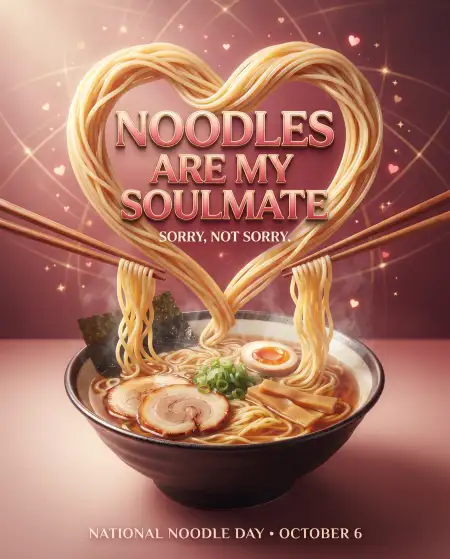 national noodle day ramen background 2026