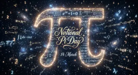 National Pi Day Math Theme Poster - Free National Pi Day Download