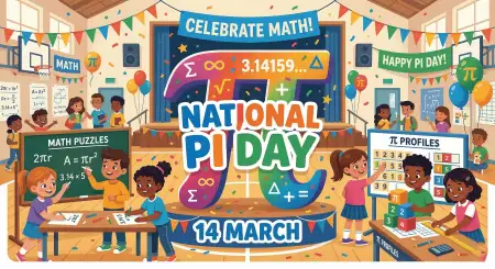 National Pi Day School Celebration Poster - Free National Pi Day Download