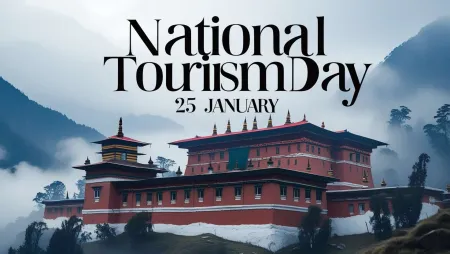 National Tourism Day Background With Forests - Free Background Download