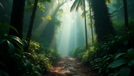 Nature Background Image With Full Greenery - Free Related Nature Background Image
