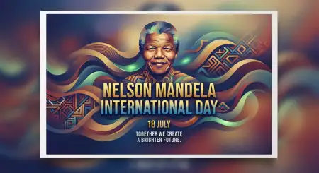 Nelson Mandela Day Premium Social Media Template - Free Nelson Mandela International Day 2026 Download