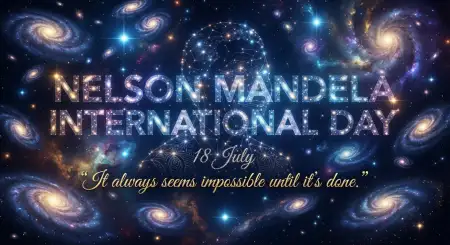 Nelson Mandela Day Quote Background Image - Free Nelson Mandela International Day 2026 Download