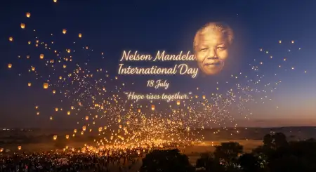 Nelson Mandela Day Website Banner Template - Free Nelson Mandela International Day 2026 Download