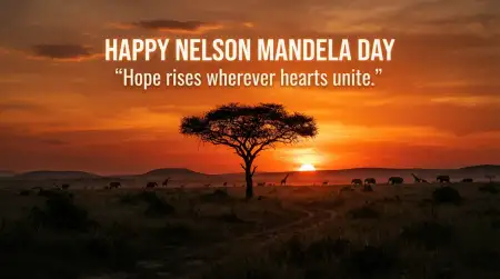 Nelson Mandela Day Wishes Blog Header - Free Nelson Mandela Day Wishes Download