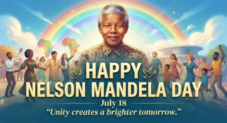 Nelson Mandela Day Wishes Celebration Graphics - Free Nelson Mandela Day Wishes Download
