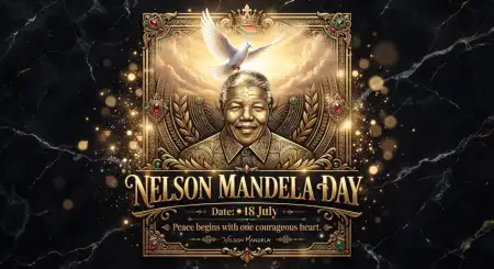 Nelson Mandela Event Flyer Design 2026 - Free Nelson Mandela Poster 2026 Download
