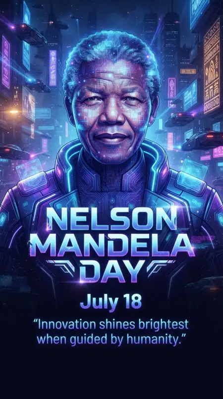 Nelson Mandela High Resolution Poster 2026 - Free Nelson Mandela Poster 2026 Download