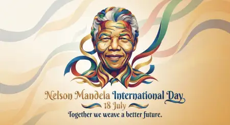 Nelson Mandela International Day 2026 Banner Template - Free Nelson Mandela International Day 2026 Download