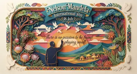 Nelson Mandela International Day Quote Banner - Free Nelson Mandela International Day 2026 Download