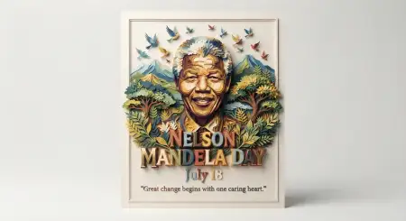 Nelson Mandela Printable Wall Art 2026 - Free Nelson Mandela Poster 2026 Download