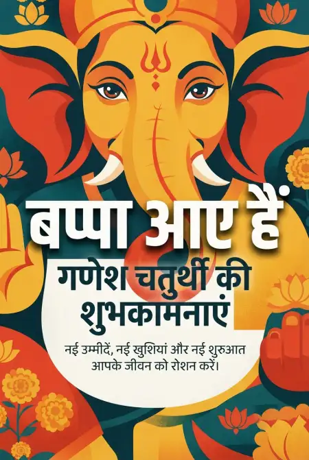 new ganesh chaturthi wishes in hindi - Ganesh Chaturthi Wishes In Hindi