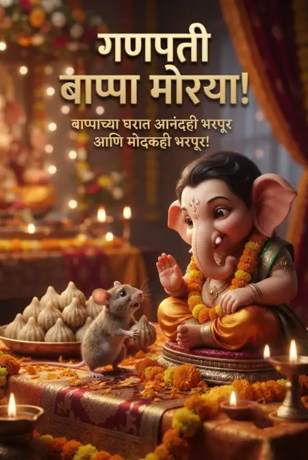 new ganesh chaturthi wishes in marathi