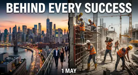 New Labor Day Poster Hd 2026 - Free International Labor Day Wishes 2026 Download