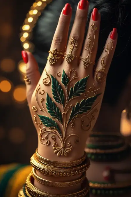 New Mehndi Design Photo Without Watermark - Free Related Mehndi Design Image
