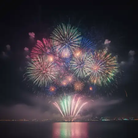 Free New Year 2025 Fireworks Background Hd Background Download