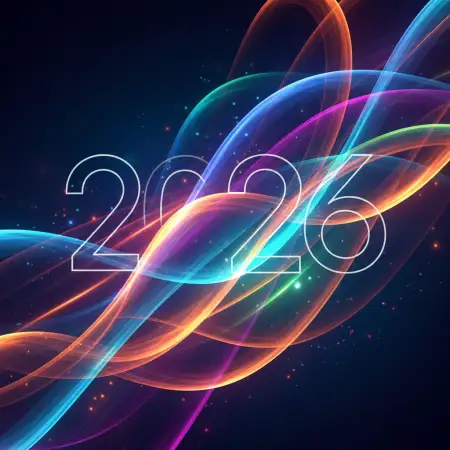 Free New Year 2026 Background With City Skyline Background Download