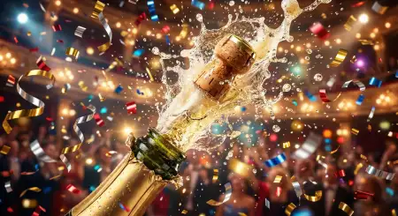 Free New Year 2026 Background With Stars Background Download