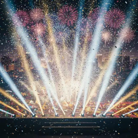 Free New Year 2026 Balloon Background Background Download