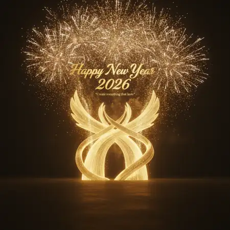 New Year 2026 Greeting Card Creative Design - Free Happy New Year Download