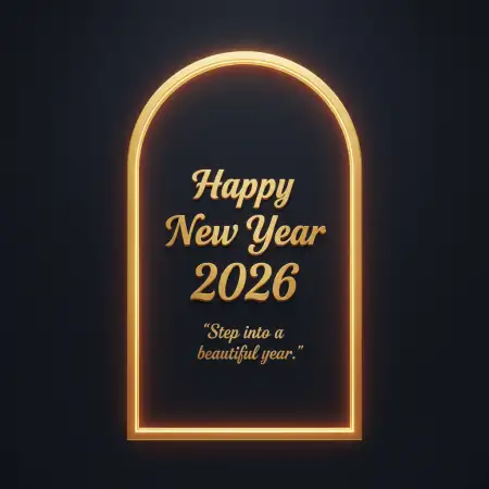 New Year 2026 Greeting Card Images For Social Media - Free Happy New Year Download