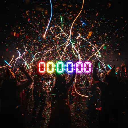 New Year Countdown Background Elegant - Free New Year Countdown Background Download