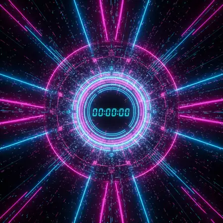 New Year Countdown Background With Balloons - Free New Year Countdown Background Download