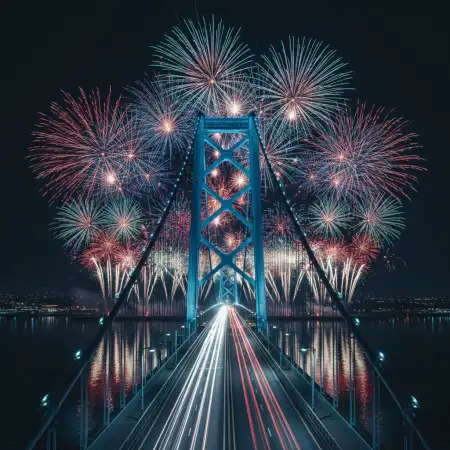 Free New Year Fireworks Background Aesthetic Background Download