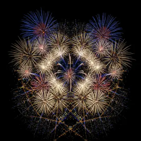 Free New Year Fireworks Background For Printing Background Download