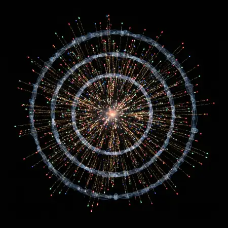 New Year Fireworks Background For Web Story - Free Web Background Download