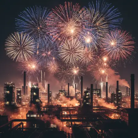 Free New Year Fireworks Background Vfx Effect Background Download