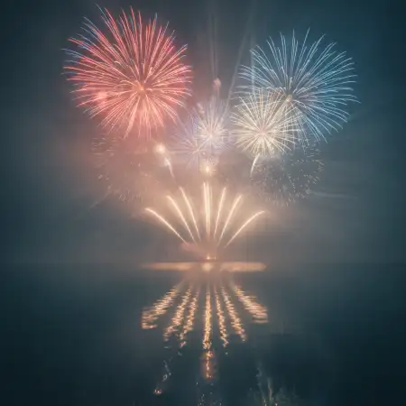 Free New Year Fireworks Background Without Text Hd Background Download