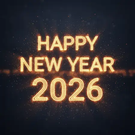 New Year Greeting Card Flyer 2026 - Free New Year Greeting Card Download