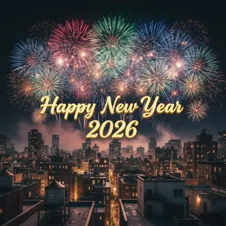 New Year Greeting Card For Customers 2026 - Free New Year Greeting Card Download