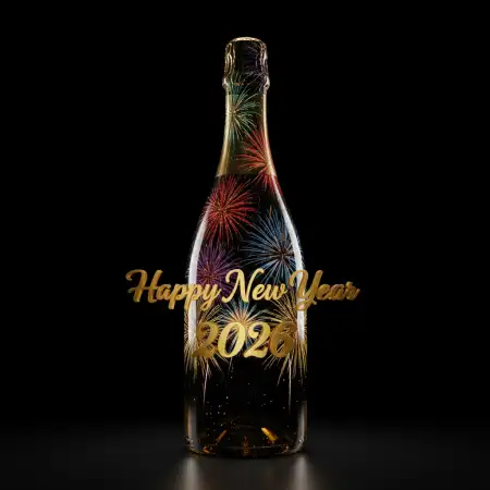 New Year Greeting Card Png 2026 - Free New Year Greeting Card Download