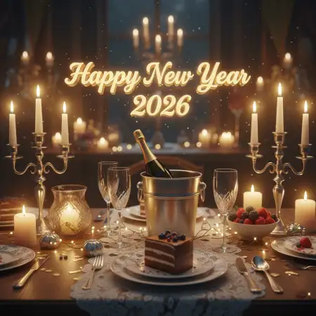 New Year Greeting Card With Message 2026 - Free New Year Greeting Card Download