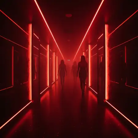 Free New Year Party Background Disco Lights Background Download