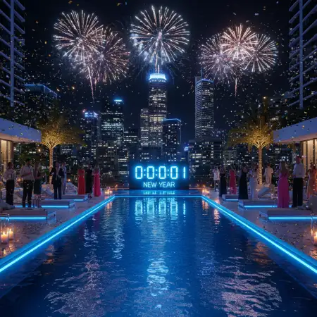 Free New Year Party Background Hd Colorful Celebration Background Download