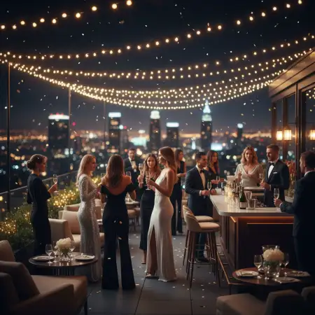 Free New Year Party Background Hd Dark Night Theme Background Download