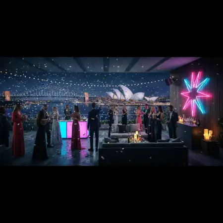 New Year Party Background Hd For Website Header - Free Web Background Download